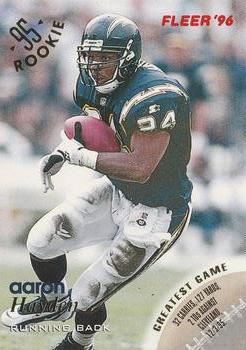 Aaron Hayden San Diego Chargers 1996 Fleer NFL #120